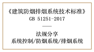 建筑防煙排煙系統(tǒng)的控制要求有哪些？-四川國晉消防分享