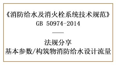 構(gòu)筑物消防給水消防設計流量規(guī)定-四川國晉消防分享