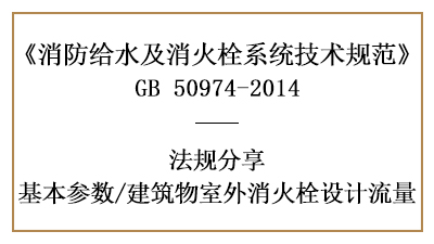 建筑物室外消火栓消防設計流量計算-四川國晉消防分享