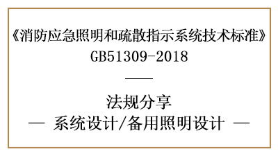 應(yīng)急照明和疏散指示系統(tǒng)的備用照明設(shè)計要求-四川國晉消防分享