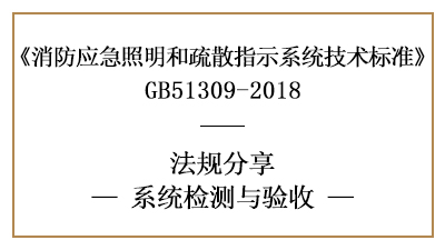 應(yīng)急照明和疏散指示系統(tǒng)的消防檢測與消防驗(yàn)收要求-四川國晉消防分享