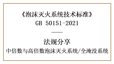 全淹沒系統(tǒng)的消防設(shè)計規(guī)定與要求-四川國晉消防分享